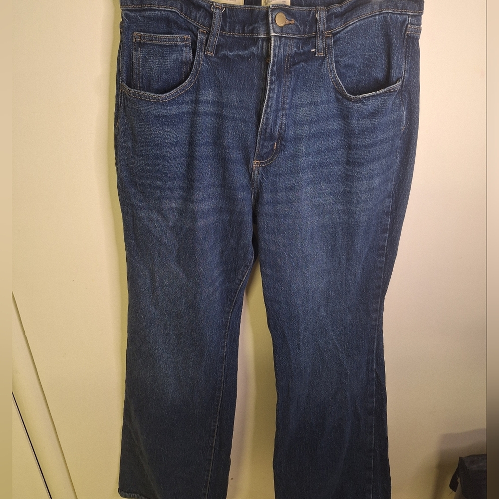 Universal Thread High Rise Flare Jeans in Dark Wash Size 14 R